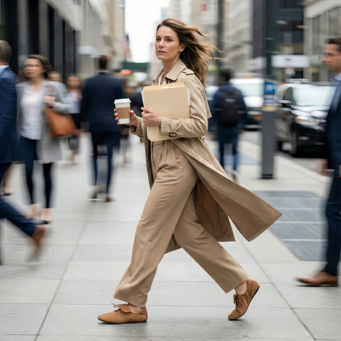 One Pair of Shoes, Seamless Transition: The Footwear Secret of Working Women from Conference Room to Coffee Shop