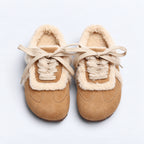 The Dual Stride Women's Cozy Suede Mule Sneakers