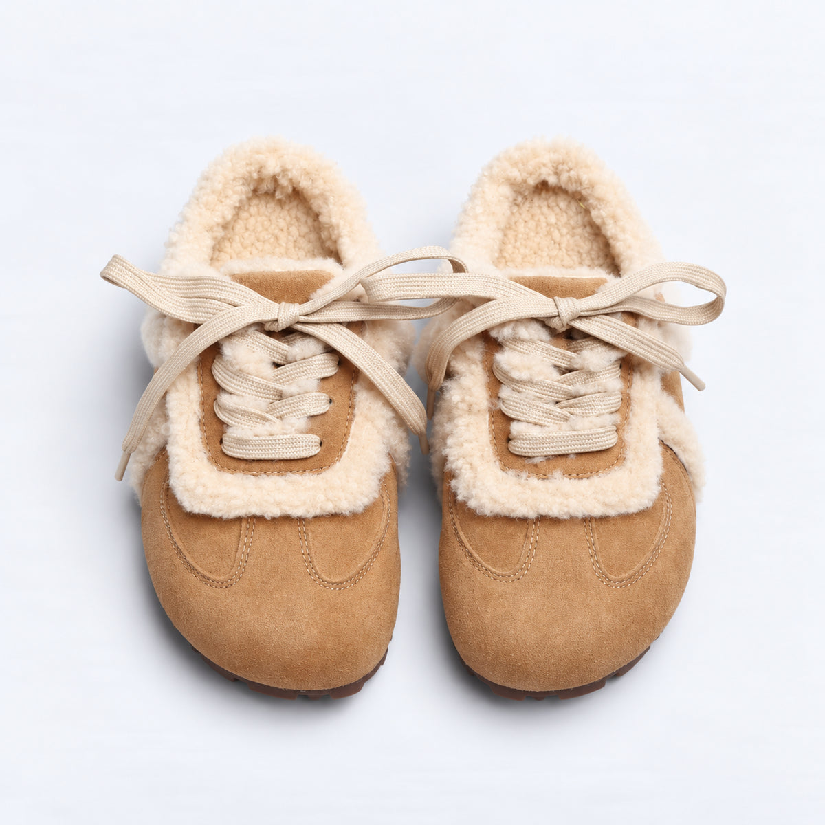 The Dual Stride Women's Cozy Suede Mule Sneakers
