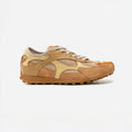 The Dual Stride Yellow Split‑Toe Retro Sneakers