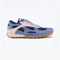 The Dual Stride Blue Split‑Toe Retro Sneakers