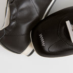 The Dual Stride Black Classic Leather Sneaker