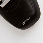 The Dual Stride Black Classic Leather Sneaker