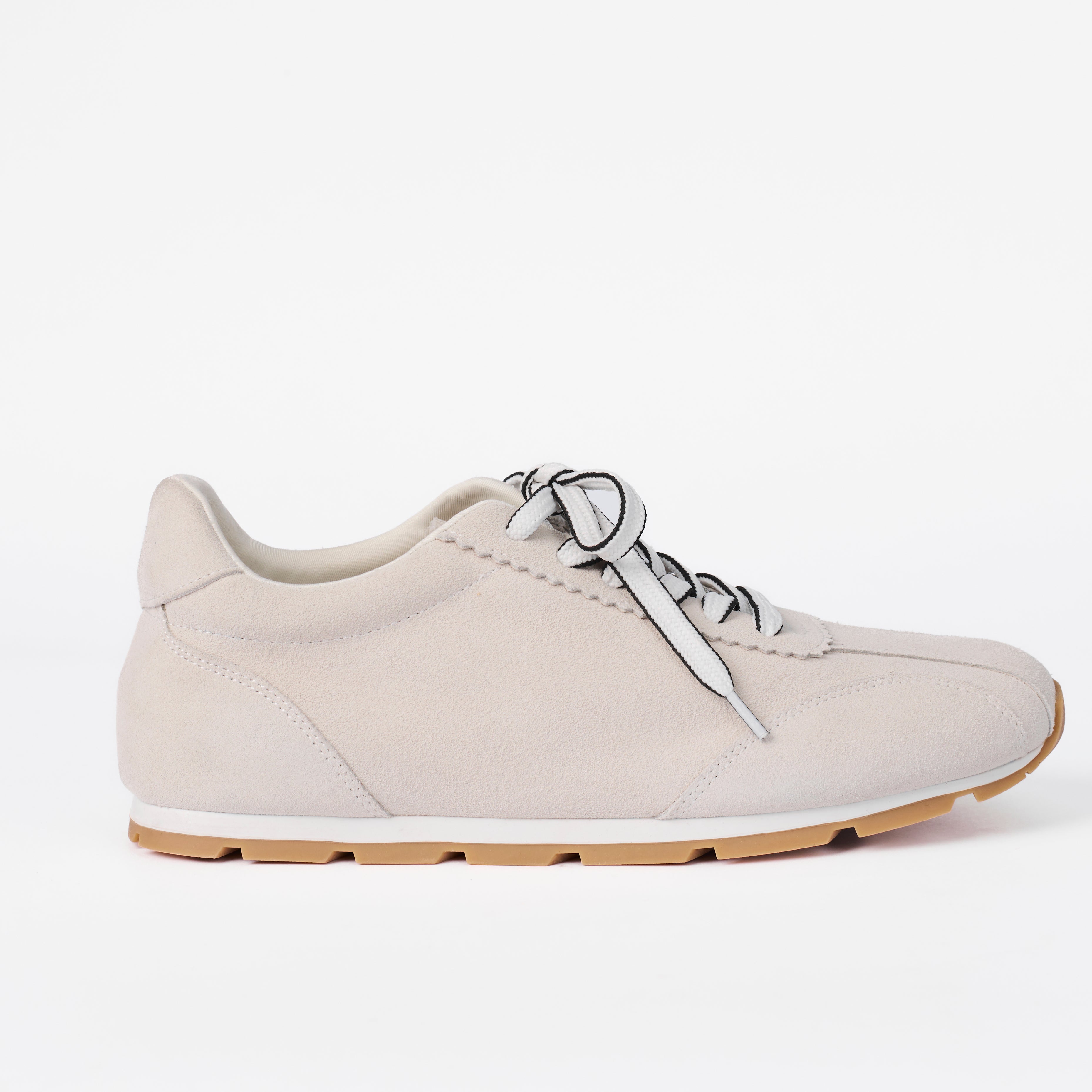 The Dual Stride Women's Light White Sneakers
