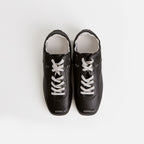 The Dual Stride Black Classic Leather Sneaker
