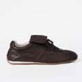 The Dual Stride Women‘s Brown Retro Genuine Leather Sneakers