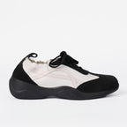 The Dual Stride Women's Color-Blocked Genuine Leather Shoes