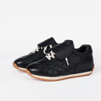 The Dual Stride Women's Casual Genuine leather Sneakers