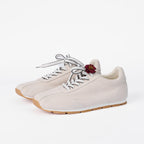 The Dual Stride Women's Light White Sneakers