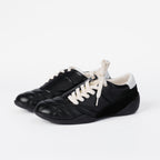 The Dual Stride  Women's Genuine Leather Casual Flat Sneakers