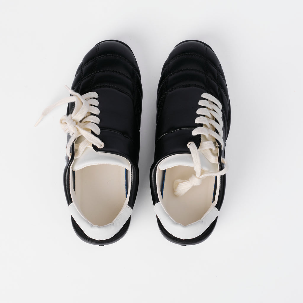 The Dual Stride  Women's Genuine Leather Casual Flat Sneakers