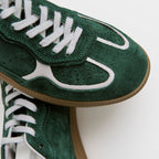 The Dual Stride Men's Forest Suede Sneaker