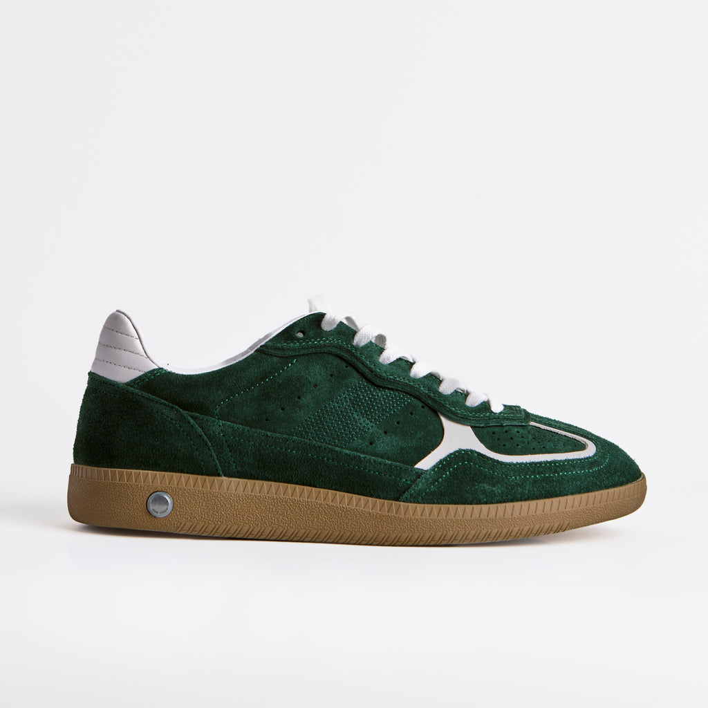 The Dual Stride Men's Forest Suede Sneaker