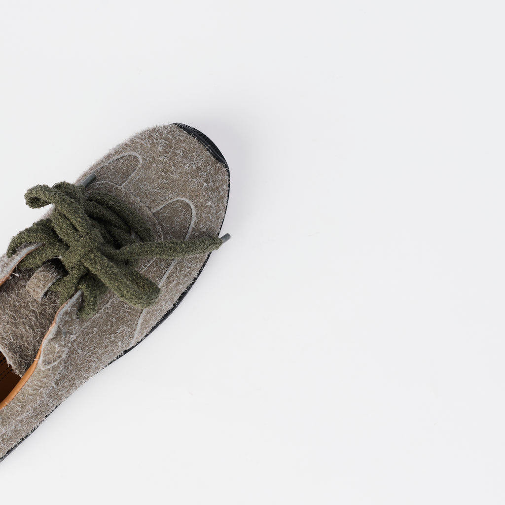 The Dual Stride Women's Green Retro Comfortable Sneakers