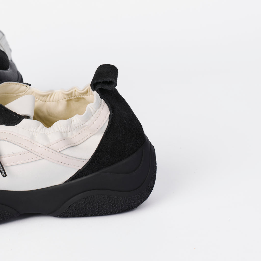 The Dual Stride Women's Color-Blocked Genuine Leather Shoes