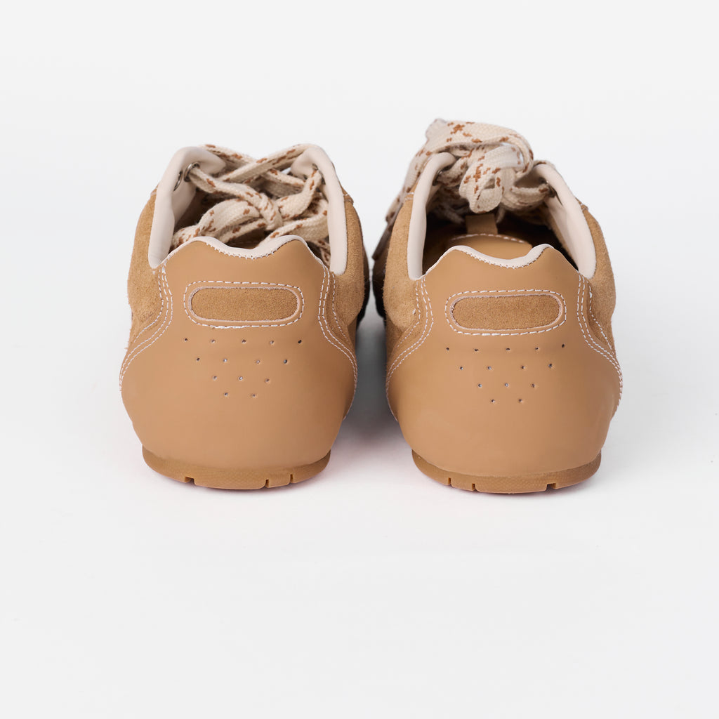 The Dual Stride Women‘s Casual Brown Sneakers