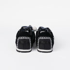 The Dual Stride Men‘s Retro Black Suede Sneakers