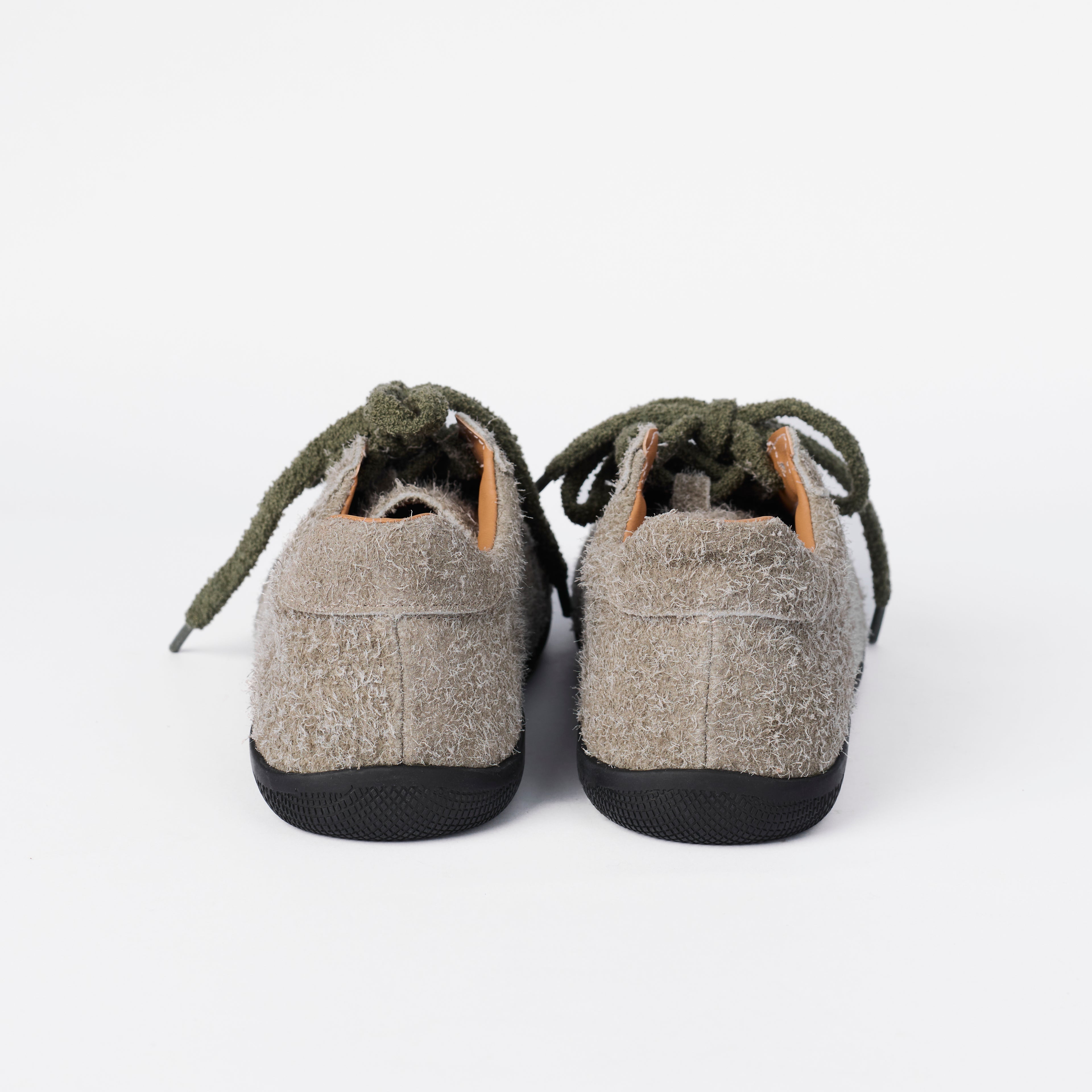 The Dual Stride Women's Green Retro Comfortable Sneakers