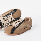 The Dual Stride Women‘s Retro Color-blocked Sneakers