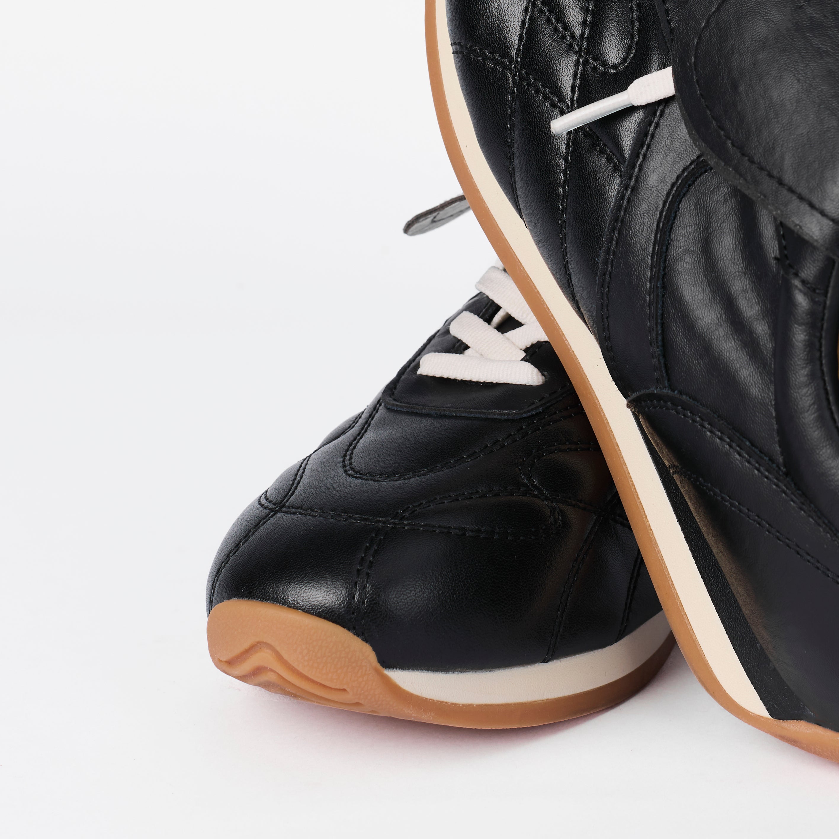 The Dual Stride Women's Casual Genuine leather Sneakers