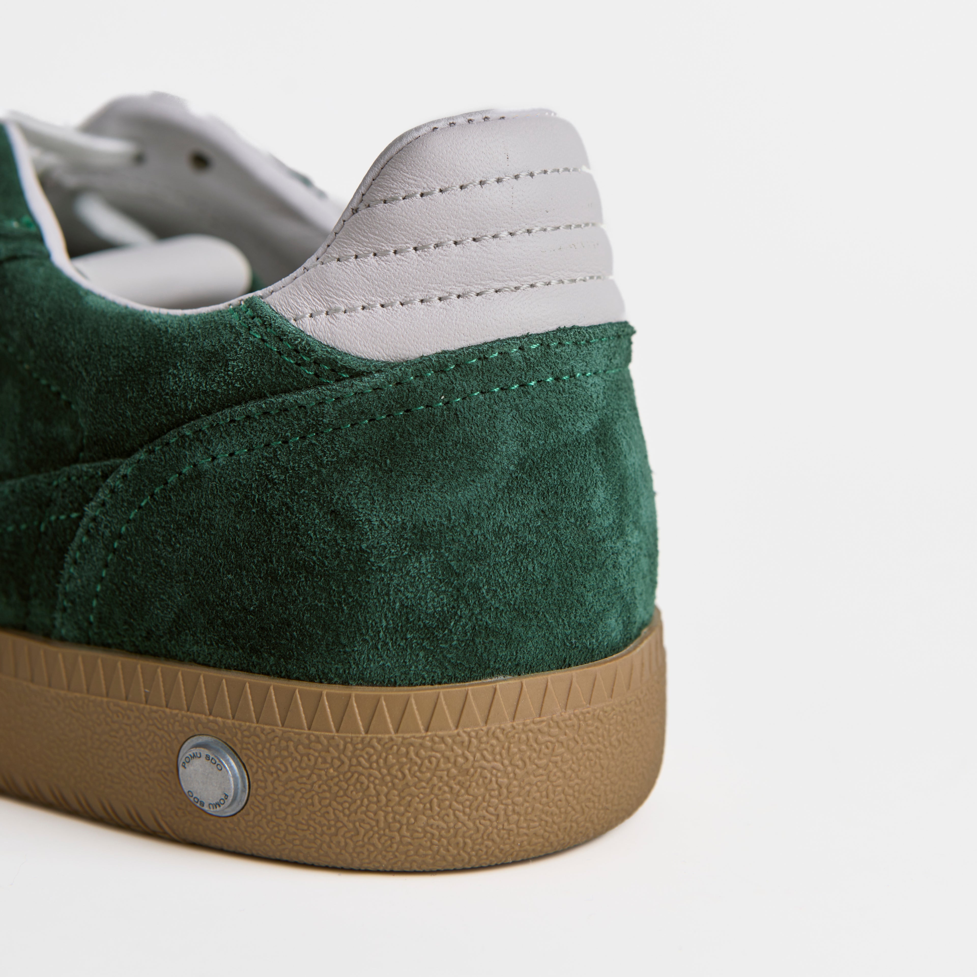 The Dual Stride Men's Forest Suede Sneaker