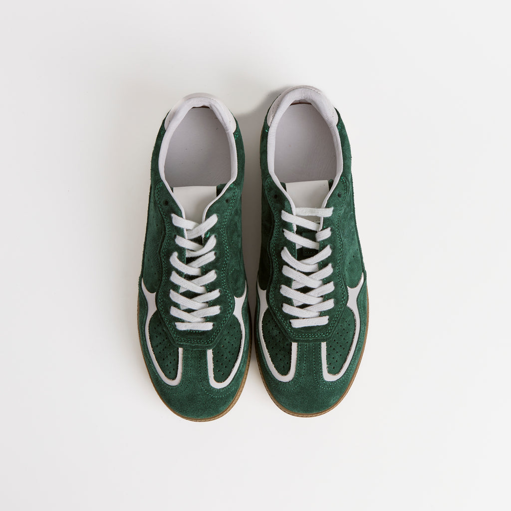 The Dual Stride Men's Forest Suede Sneaker