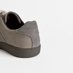 The Dual Stride Men's Classic Tonal Grey Suede Trainer
