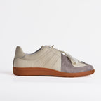 The Dual Stride Men's Mixed-Media Heritage Trainer