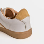 The Dual Stride  Off-White & Gum GAT-Style Trainer