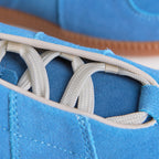 The Dual Stride Men's Blue Suede Sneaker
