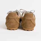 The Dual Stride Men's Classic Camel Suede  Sneakers