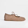 The Dual Stride Suede Mary Jane Flats