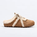 The Dual Stride Women's Cozy Suede Mule Sneakers