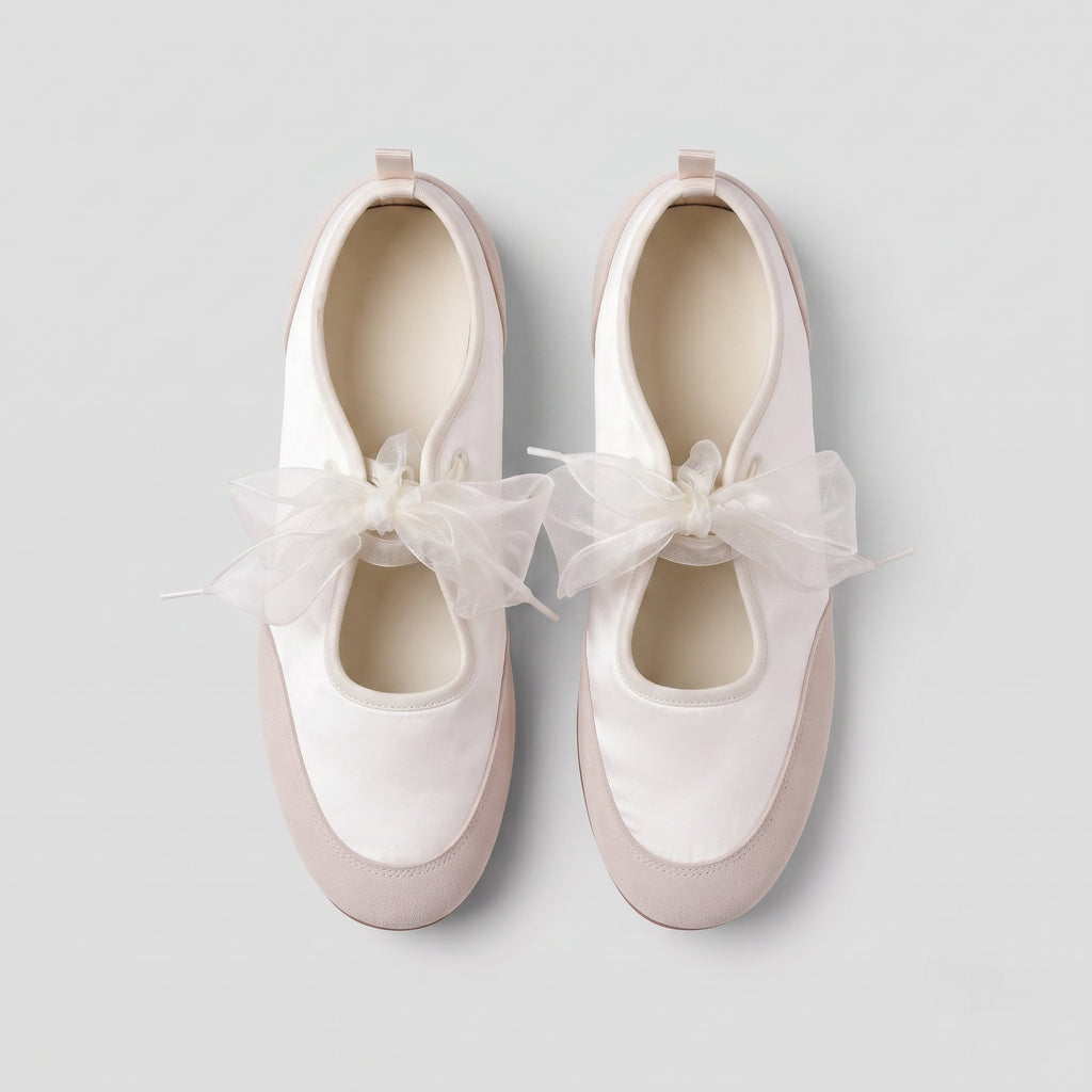The Dual Stride Mary Jane Flats