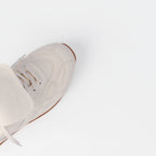 The Dual Stride Women's Handmade Genuine leather Sneakers