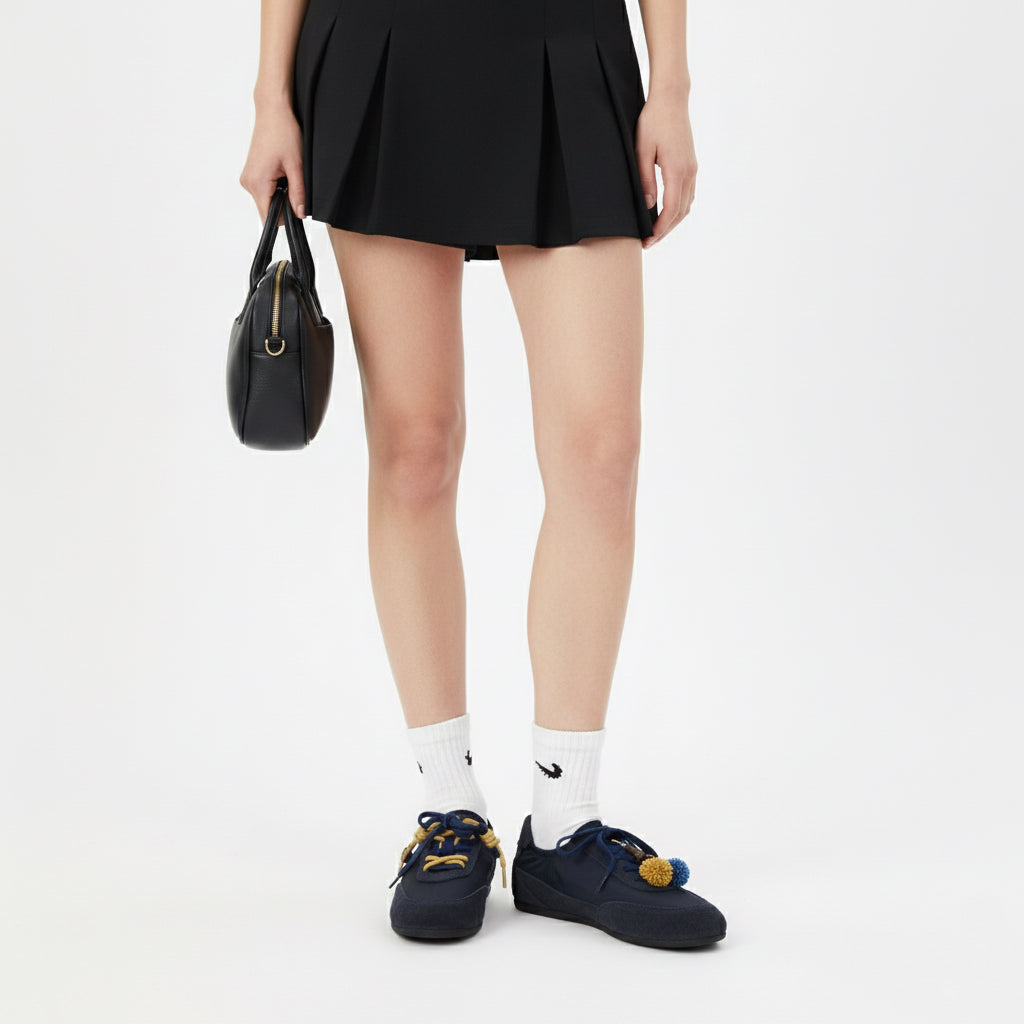 The Dual Stride Women's Light Flat Sneakers