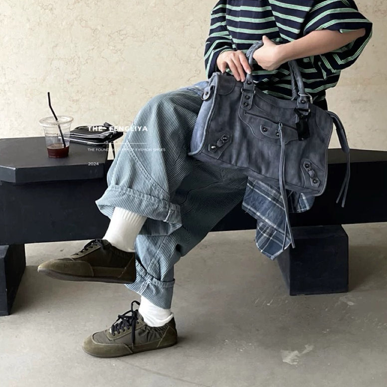 The Dual Stride Women‘s Dark Green Light Flat Sneakers