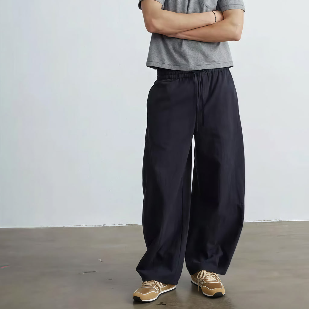 The Dual Stride Men‘s Retro Beige Suede Sneakers