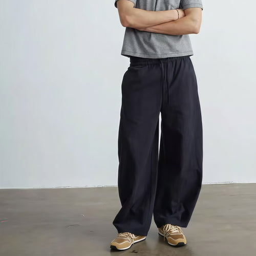 The Dual Stride Men‘s Retro Beige Suede Sneakers