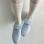 The Dual Stride Women's Retro Genuine Tiffnay Leather Sneakers