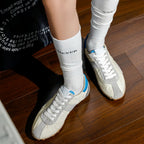 The Dual Stride Women‘s Retro-Inspired Cream Performance Trainers