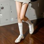 The Dual Stride Women‘s Retro-Inspired Cream Performance Trainers