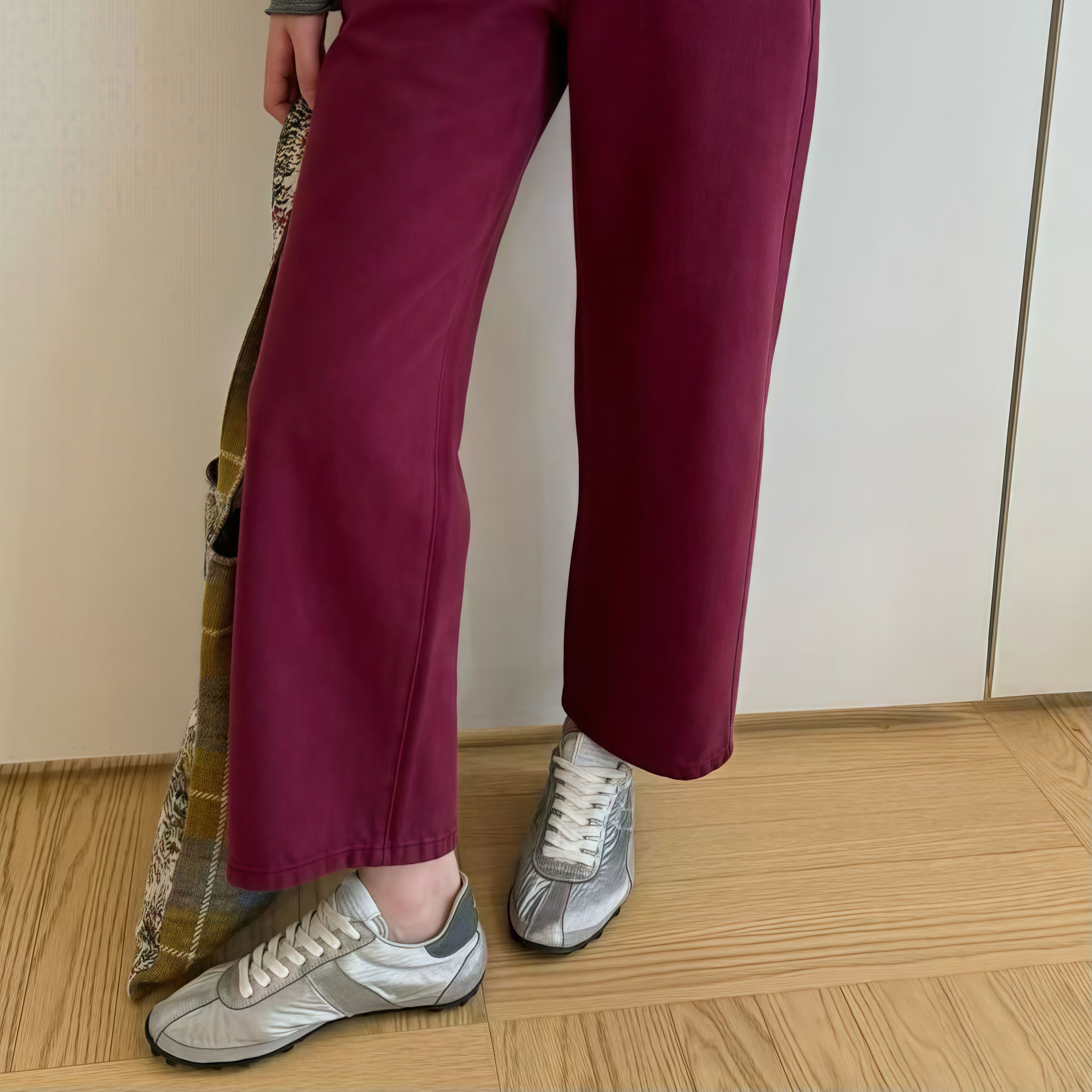 The Dual Stride Women's Casual Silver Sneakers