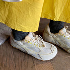 Les baskets décontractées blanches Dual Stride pour femme