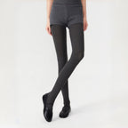 The Dual Stride Black Minimalist Ballet Mary Jane