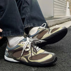 The Dual Stride Men's Nomad Cyber-Mesh Sneaker