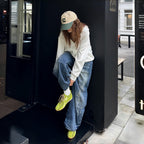 The Dual Stride Women's Retro-Style Suede & Leather Sneaker