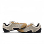The Dual Stride Khaki Vintage Diamond pattern Casual Shoes