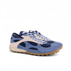 The Dual Stride Blue Split‑Toe Retro Sneakers