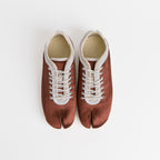 The Dual Stride Red Satin Tabi Runner
